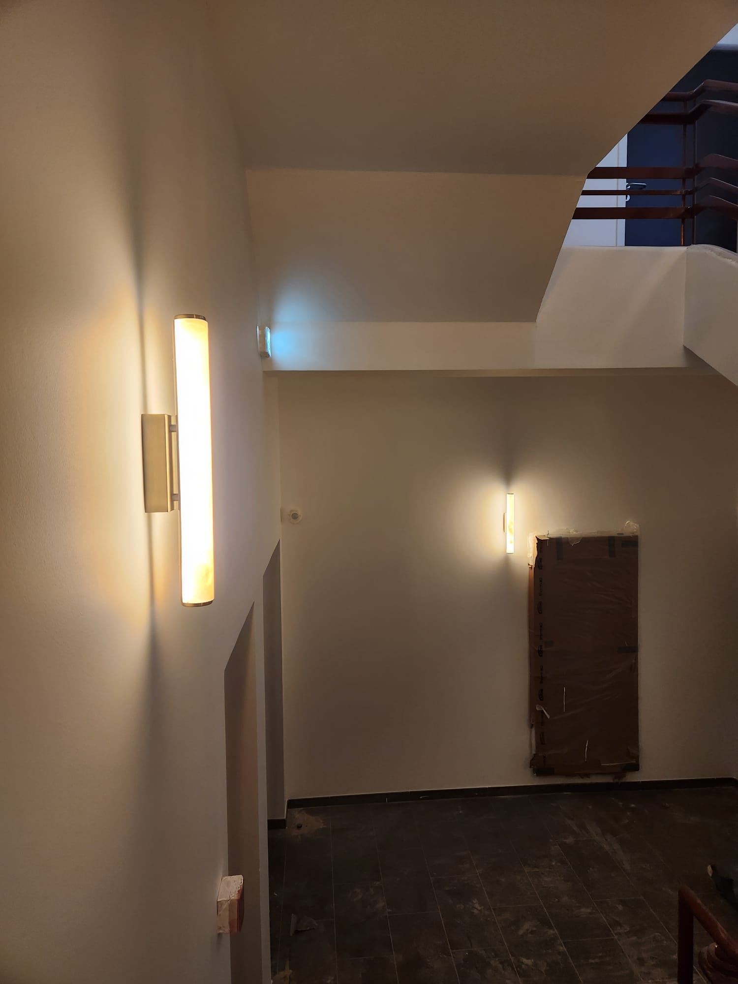 Eclairage mural LED escalier